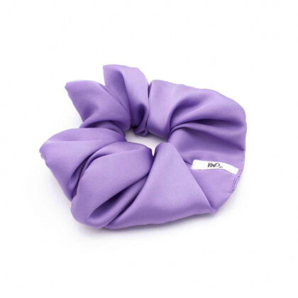 PURPLE: Λαστιχάκι scrunchie για τα μαλλιά