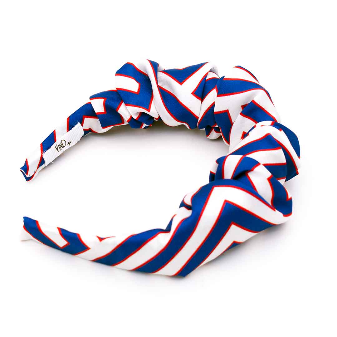 ΣΤΕΚΑ CORA: Λευκό, royal blue