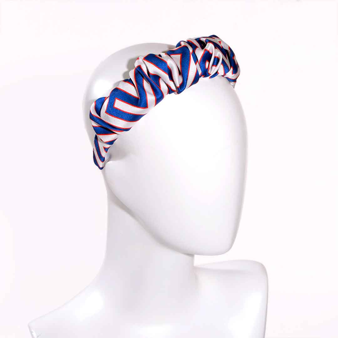 ΣΤΕΚΑ CORA: Λευκό, royal blue