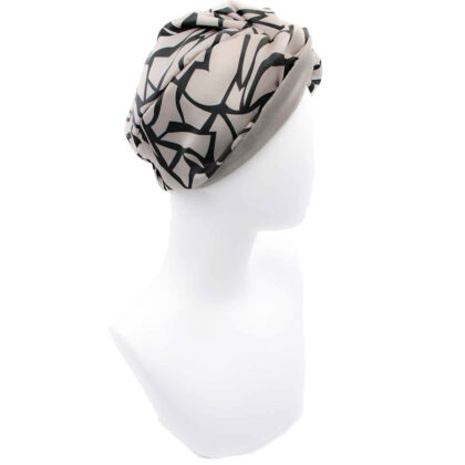 NERINA GREY: Τουρμπάνι ολόκληρο, τεχνητό μετάξι, βελούδο