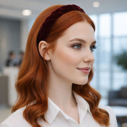 WINE: Στέκα knotted, βελούδ