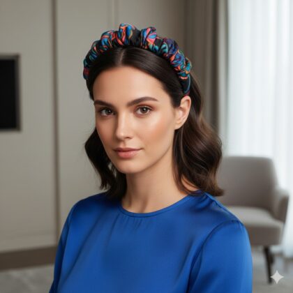 RENATA: Στέκα, τεχνητό μετάξι, scrunchie