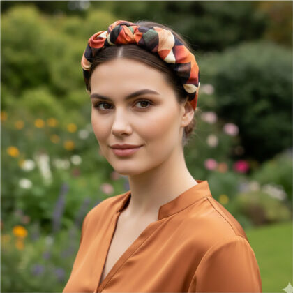 EVITA: Στέκα, scrunchie πράσινο